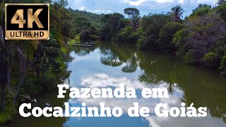 LUXUOSA FAZENDA NO ESTADO DE GOIÁS  DRONE EM 4K [upl. by Mabel511]