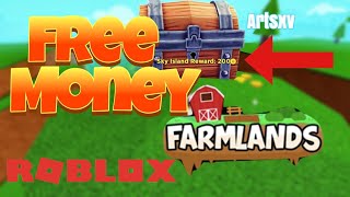 HOW TO GET FREE MONEY IN FARMLANDS ROBLOX [upl. by Roderic]