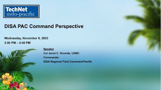 DISA Regional Field Command Pacific Perspective [upl. by Yanat]