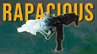 Rapacious Appetite Is A GREAT SMG With 1 Major Flaw PVE amp PVP Guide [upl. by Seow869]