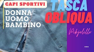 TASCA SPORTIVA A FILETTO PER GIUBBOTTO JEANS OTTIMA PER CAPI DONNA UOMO RAGAZZO E BAMBINO [upl. by Zaremski893]