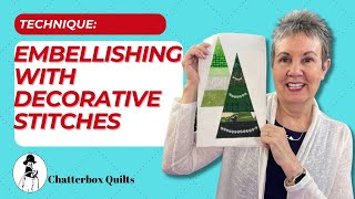 Get Creative Enhance Your Projects With Decorative Stitches [upl. by Lani]