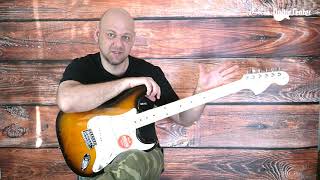 Squier Affinity Stratocaster MN 2TS  Guitar Center PL [upl. by Adnamar]