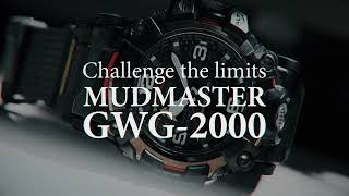 GSHOCK  Test of Toughness Mud Resistant  Mudmaster  GWG2000 Series [upl. by Idyak]