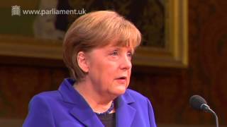 German Chancellor Angela Merkel addresses Parliament [upl. by Paynter]