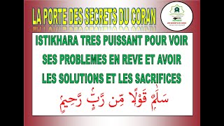 SOURATE YASINE POUR VOIR TOUS SES PROBLEMES ET LES SOLUTIONS EN REVES AVEC LES SACRIFICES A FAIRE [upl. by Hannej]