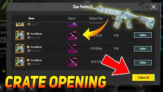 😍M416 GLACIER CRATE OPENING IN BGMI amp PUBG MOBILE  AKM GLACIER ParasOfficialYT [upl. by Christiano]