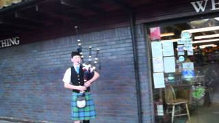 Scottish bagpipes in the Highlands [upl. by Nnewg345]