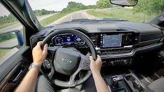 2022 Chevrolet Silverado 1500 ZR2  POV Driving Impressions [upl. by Yarak]