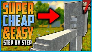 This is MY FAVOURITE Horde Base Design Stepbystep Tutorial  7 Days To Die 2023 [upl. by Neroc]