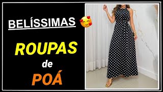 Roupas de Poá  42 Belas Roupas Femininas com Estampa de Poá para Diferentes Momentos 🥰 [upl. by Utas]