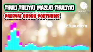 💓💓THULI THULIYAI 💗PARVAI ONDRU POTHUME💓💓FULL AUDIO SONGS HQ AUDIOVISUAL SundarGVSAudiovibes [upl. by Asinet143]