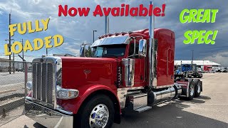 Now Available 2024 Peterbilt 389 Sleeper  FULLY LOADED [upl. by Ahsini699]