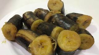 Pazham nurukku  Nendram pazham puzhungiyathu  Ripe plantain sweet with jaggery [upl. by Edsel]