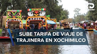 Cuánto cuesta el paseo en trajinera de Xochimilco 2024 [upl. by Carlick]