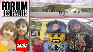 VLOG Nouveaux Forum des Halles et Lego Store  Studio Bubble Tea shopping [upl. by Anderson]