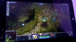 Chuwi Vi10  Heroes Of Newerth Game Test [upl. by Ayokahs]