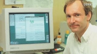 Sir Tim Berners Lee Inventor of the World Wide Web First Internet Connection 1990 [upl. by Alohs]