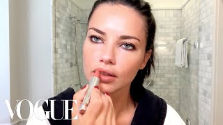 Adriana Lima Gets Ready for a Night Out  Beauty Secrets  Vogue [upl. by Mcwilliams384]