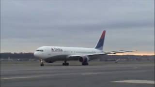 Delta 767300 Landing at DCA [upl. by Sahc303]