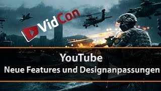 YouTube  Neue Features und Designanpassungen [upl. by Vig]