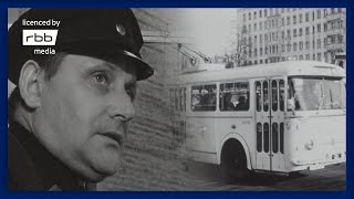 Straßenbahn Bus oder OBus  Testfahrten mit dem Oberleitungsbus in Weimar 1980  DDR [upl. by Thadeus]