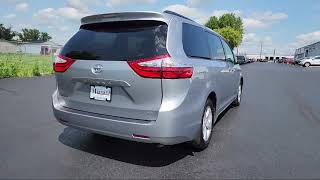 2017 Toyota Sienna LE Harvard Woodstock Belvedere Beloit Rockford [upl. by Moguel]