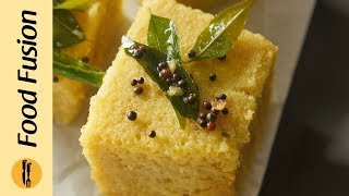 Besan Dhokla recipe By Food Fusion [upl. by Barraza]