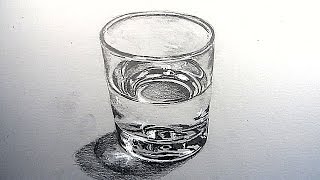 How to Draw a Glass of Water [upl. by Aibat977]