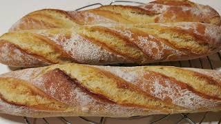 baguettes maison très croustillantes comme chez le boulanger  sub fren eng asmr [upl. by Ydnam]