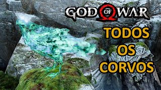 God of war  Localização de TODOS os CORVOS de Odin 51 corvos  troféu cegando o pai de todos [upl. by Anilrats138]