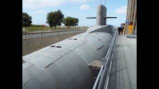 Redoubtable Nuclear Submarine Complete Tour Cherbourg France [upl. by Ellswerth]