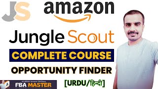 Jungle Scout Tutorial  Opportunity Finder  Jungle Scout For Amazon Fba  Fba Master [upl. by Adnarim]