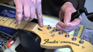 Restringing an Electric Guitar [upl. by Mazel846]