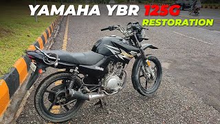 Yamaha YBR 125G Restoration  In Budget Pt 1 [upl. by Hayott807]