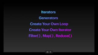 Iterators Generators Filter Map and Reduce functions in Python [upl. by Secrest]