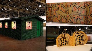 Giant pumpkins to Keith Haring murals Art Basel exhibit showcases monumental installations [upl. by Sabina]