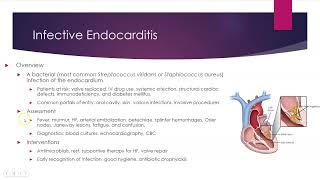 Valvular Disease Endocarditis Myocarditis and Pericarditis [upl. by Mosora]