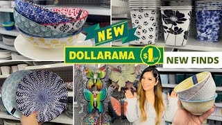 Dollarama Canada New Finds For Home Kitchen Pantry Home Decor Kitchen Dinnerware amp Organizers [upl. by Ycul]