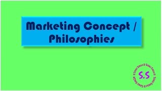 Marketing Concept and Philosophies  Marketing myopia  BBA  Bcom  EXPLAINED [upl. by Cud]