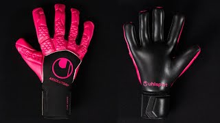 Uhlsport Hyperpink Absolutgrip HN 325 Goalkeeper Glove Review [upl. by Gaut]