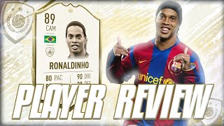 89 RONALDINHO ICON PLAYER REVIEW  FIFA 20 Ultimate Team [upl. by French]