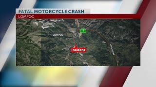 Motorcyclist dead after accident in Lompoc near Highway 1 [upl. by Yniatirb]