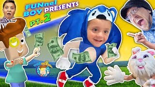 SHAWNIC the HEDGEHOG FUNnel Boy Presents more FUNnel Fam Vlogs Random Vision [upl. by Greabe935]