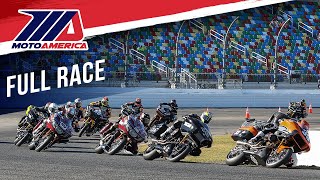 MotoAmerica Mission King of the Baggers Race 2 at Daytona 2023 [upl. by Ansley562]