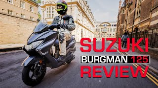 Reviewed Suzuki Burgman Street 125 EX scooter [upl. by Liberati28]