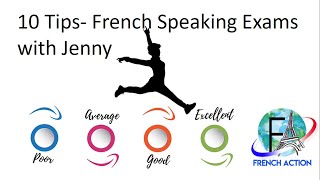 FRENCH SPEAKING EXAM 10 tips with Jenny at your fingertips [upl. by Zilevi243]