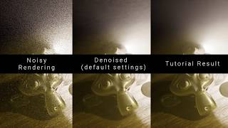 How to get rid of denoising artifacts  60 second Blender tutorial [upl. by Mila]