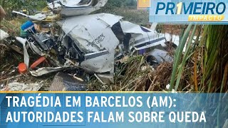 Tragédia em Barcelos saiba quem são as vítimas da queda de avião  Primeiro Impacto 180923 [upl. by Garrison]