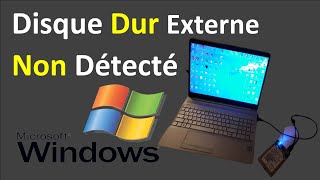 REPARER UN DISQUE DUR EXTERNE NON RECONNU SUR WINDOWS 1011 [upl. by Alexander594]